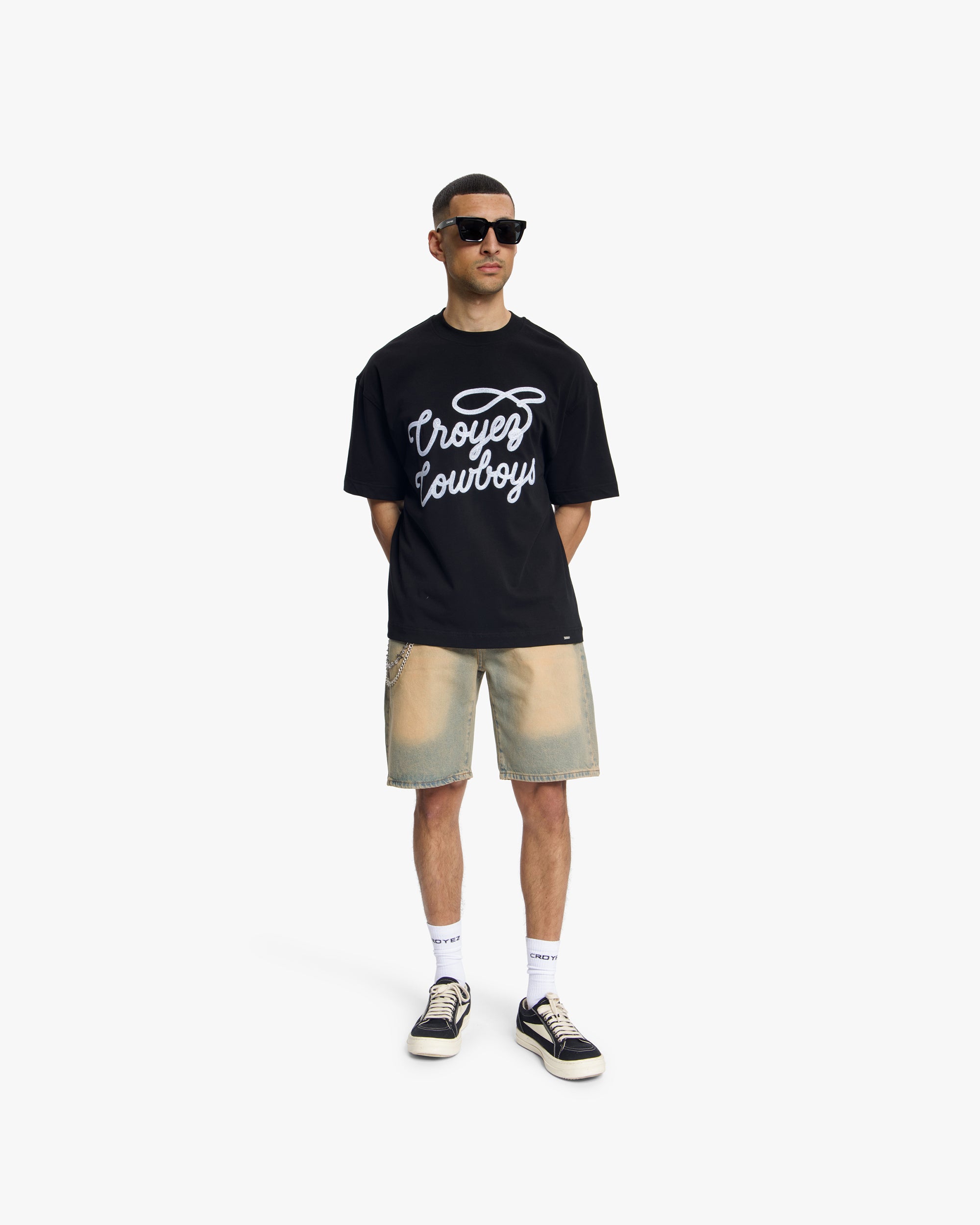 Croyez Cowboys T-Shirt | Black