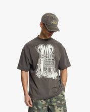 Croyez Motel T-Shirt | Washed Brown
