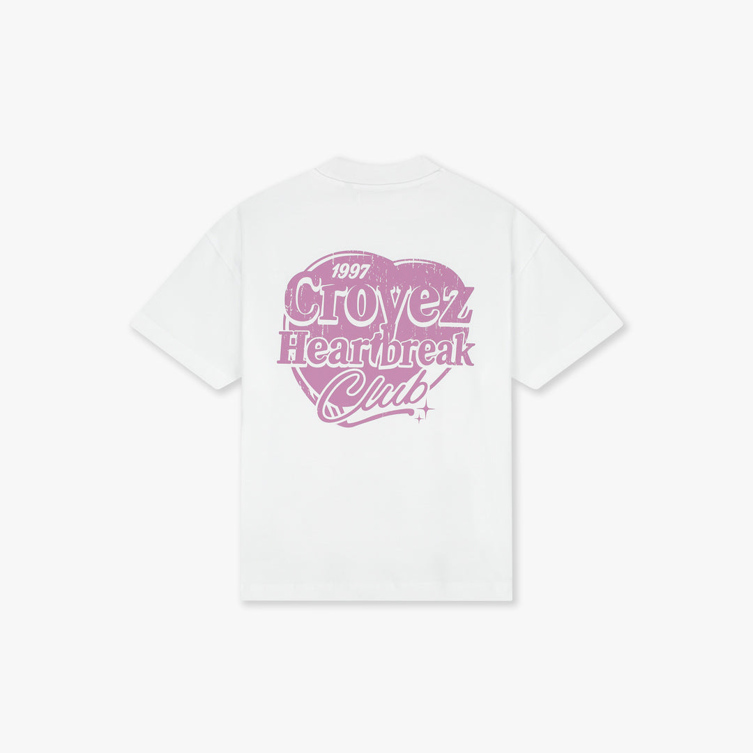Croyez Heartbreak Club T-Shirt | White