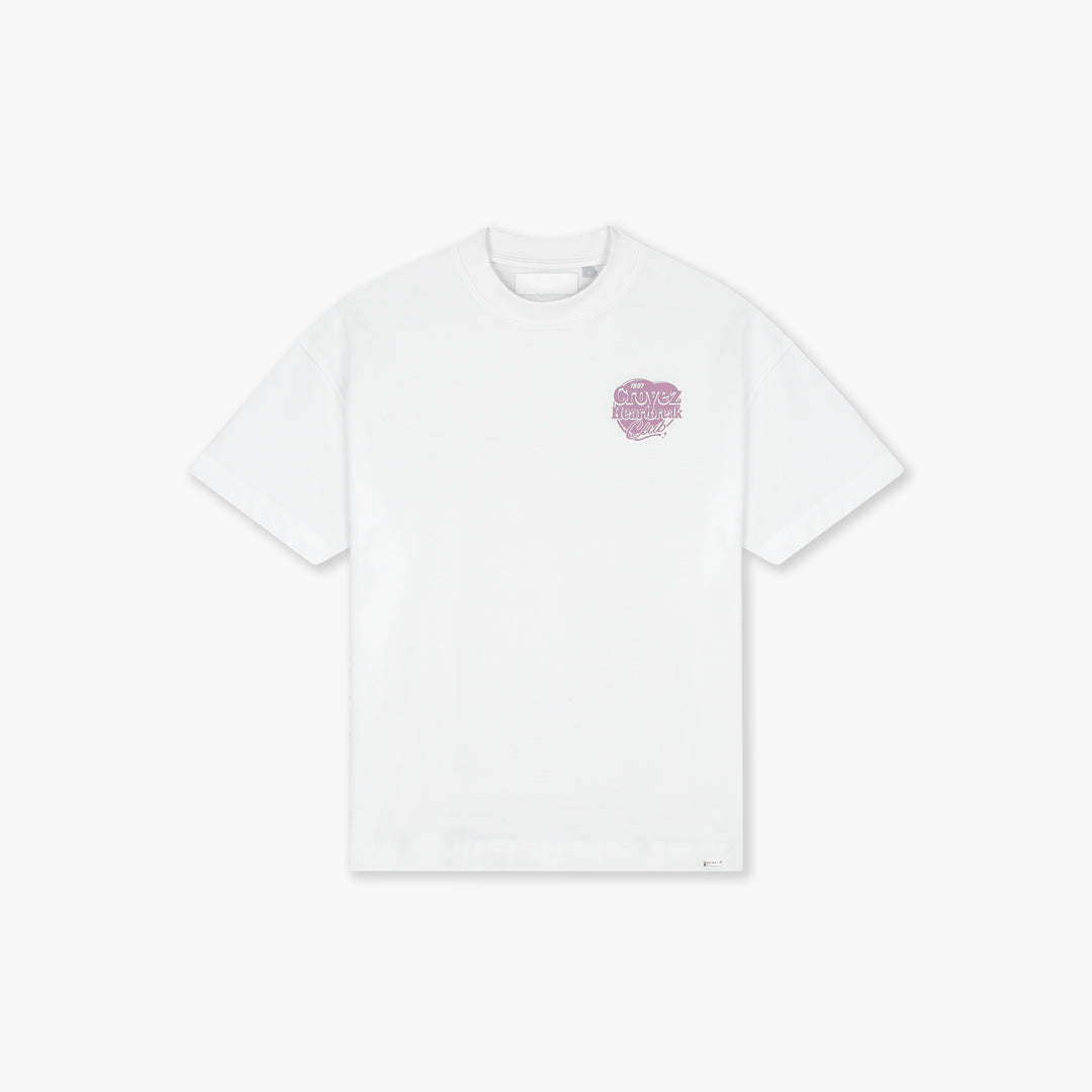  Croyez Heartbreak Club T-Shirt | White