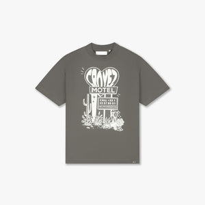 Croyez Motel T-Shirt | Washed Brown
