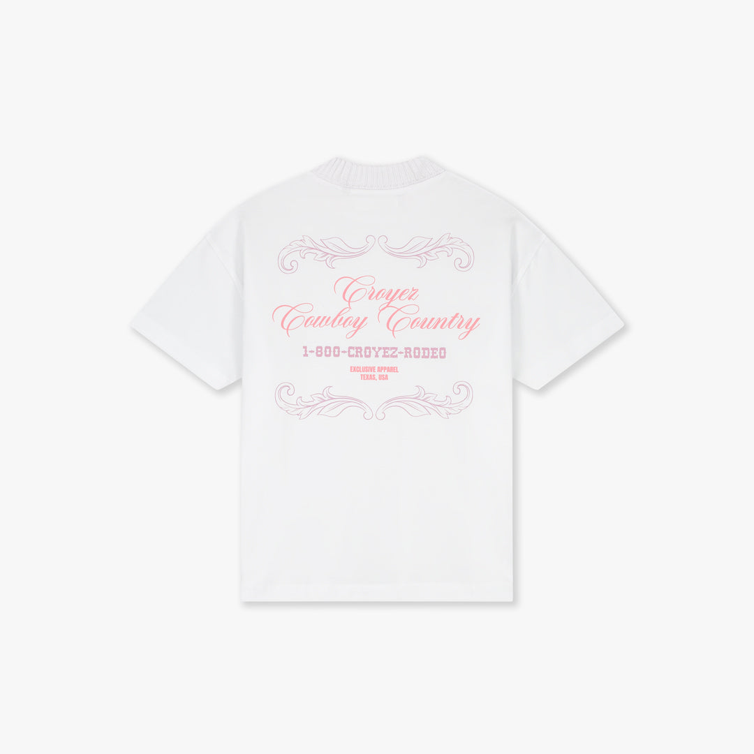 Croyez Country T-Shirt | White
