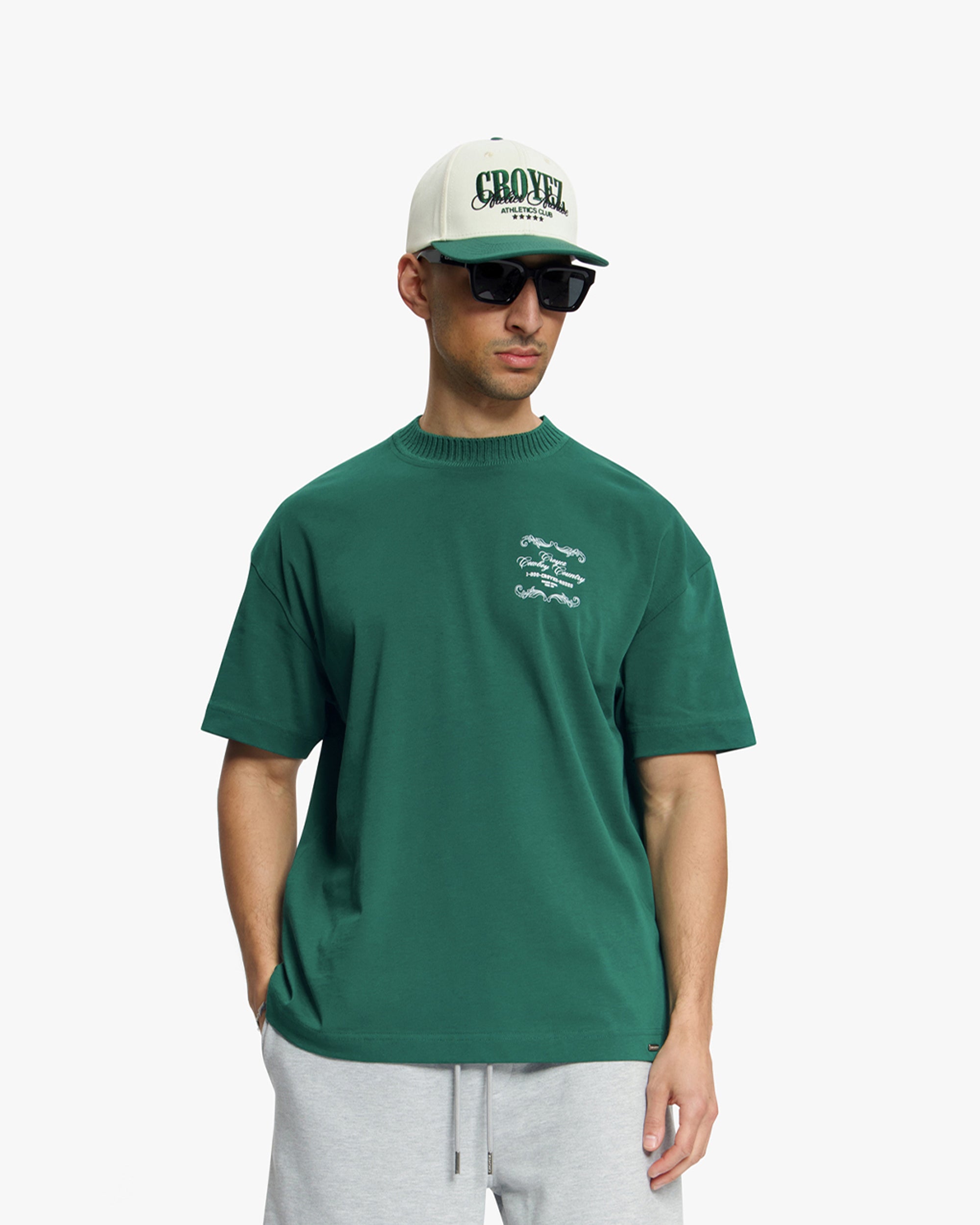 Croyez Country T-Shirt | Forest Green