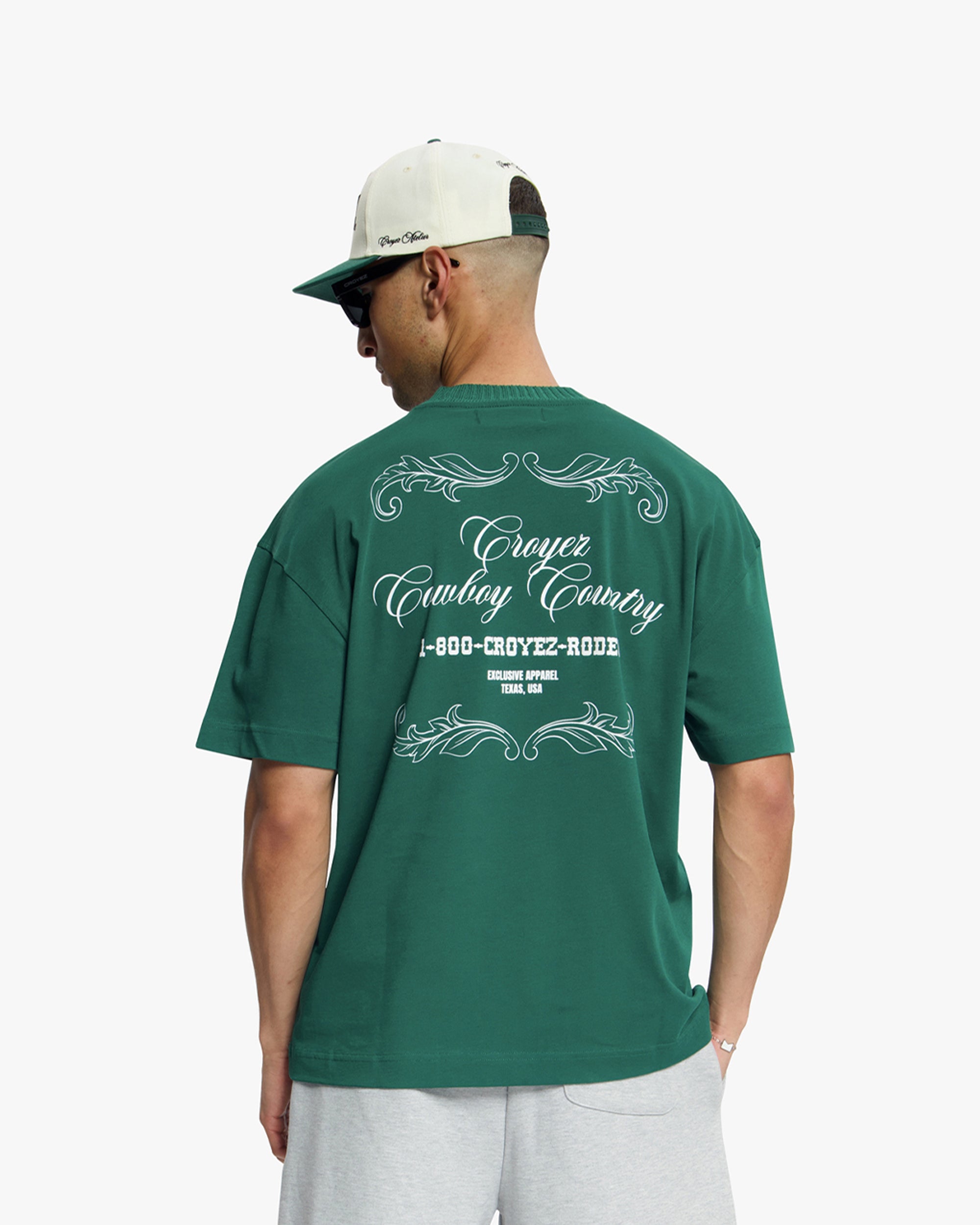 Croyez Country T-Shirt | Forest Green