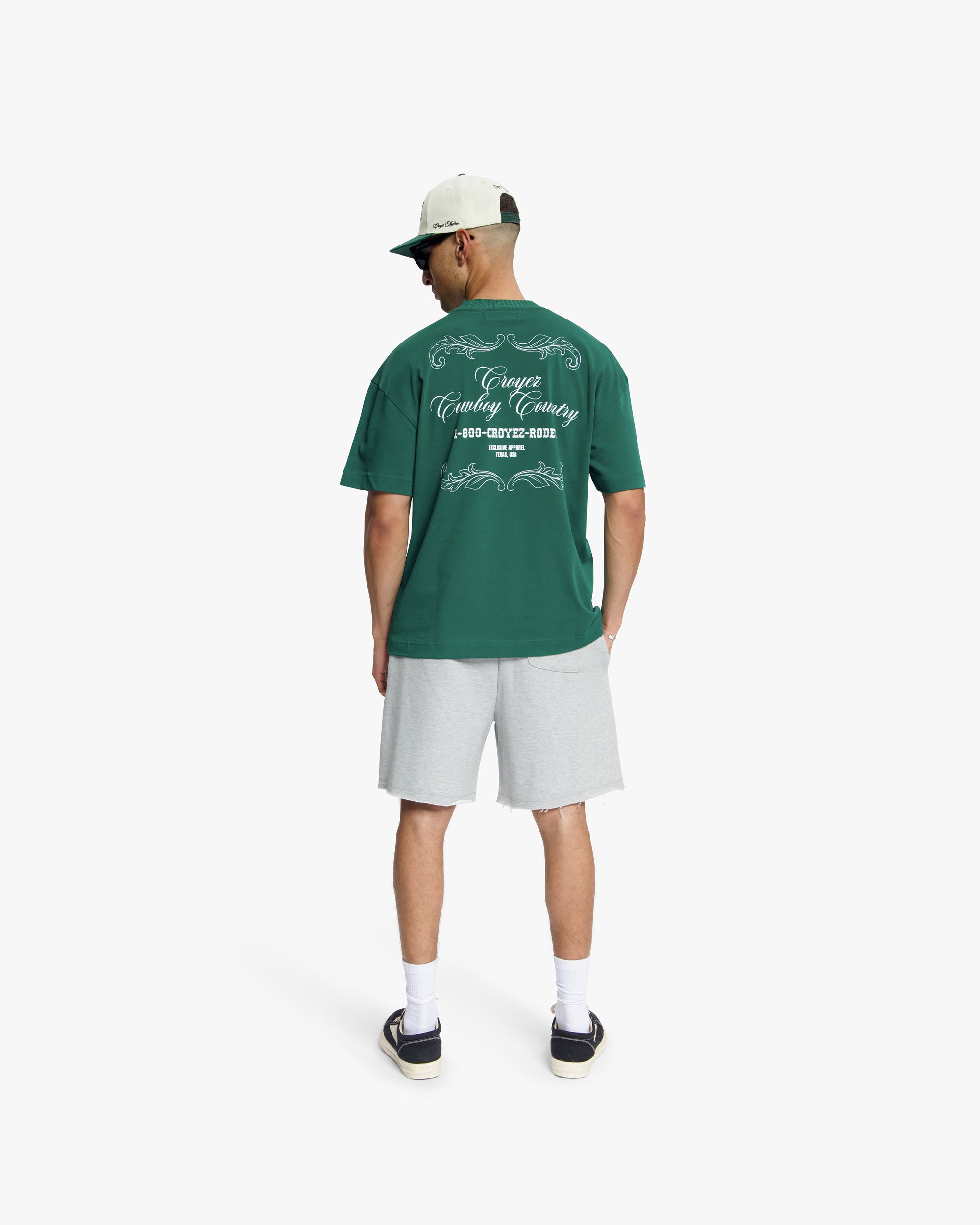 Croyez Country T-Shirt | Forest Green