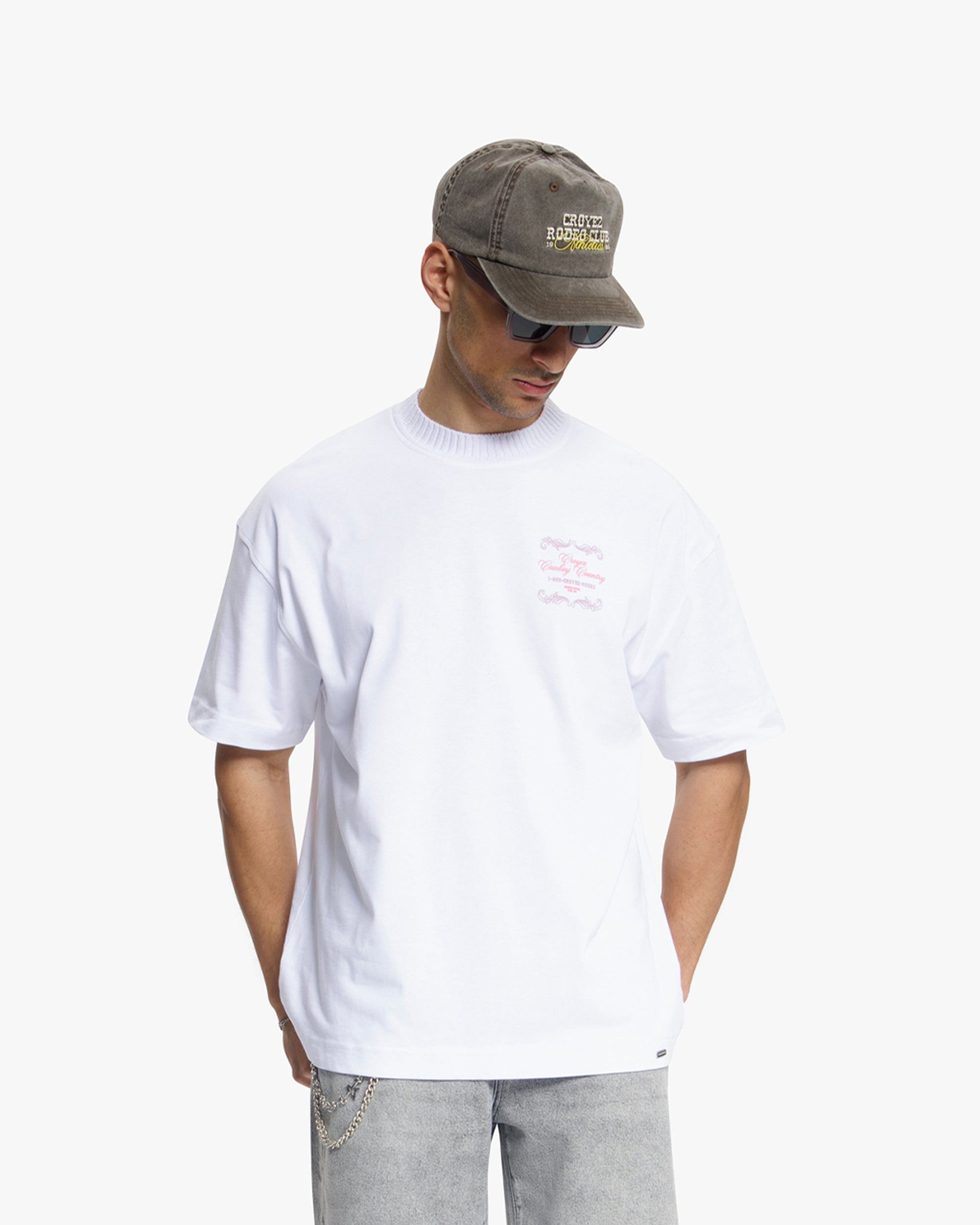 Croyez Country T-Shirt | White