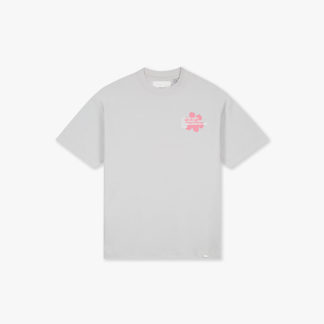  Croyez Silhouette T-Shirt | Light Grey