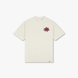 Croyez Silhouette T-Shirt | Off White/Cherry