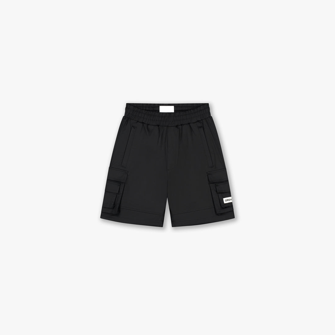  Croyez Classic Cargo Shorts | Black