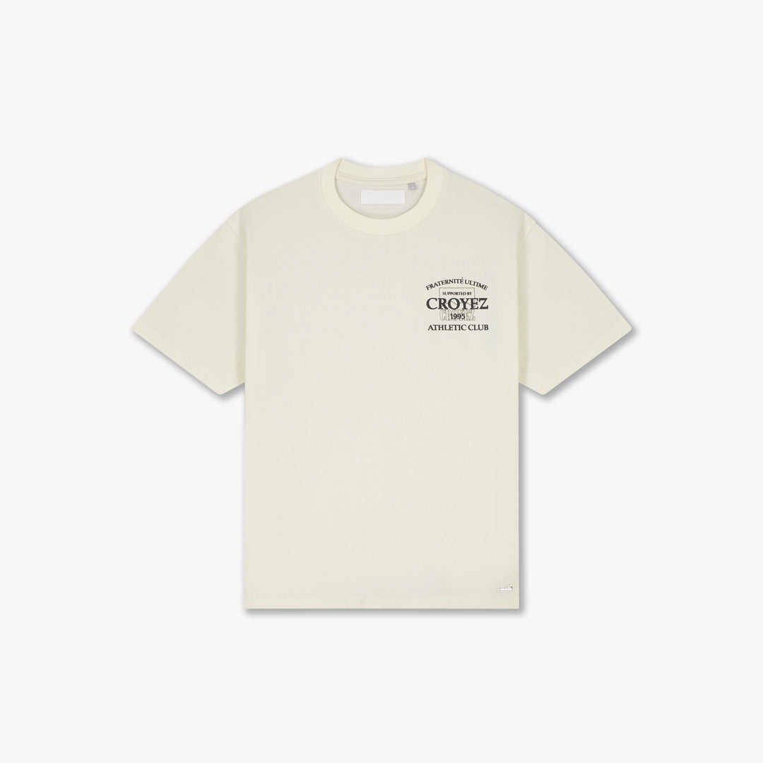 Croyez Overlay Fraternite T-Shirt | Off-White