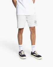 Croyez Overlay Fraternite Shorts | Light Grey