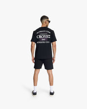 Croyez Overlay Fraternite T-Shirt | Black