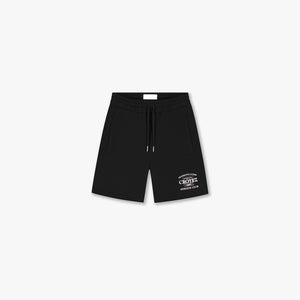 Croyez Overlay Fraternite Shorts | Black