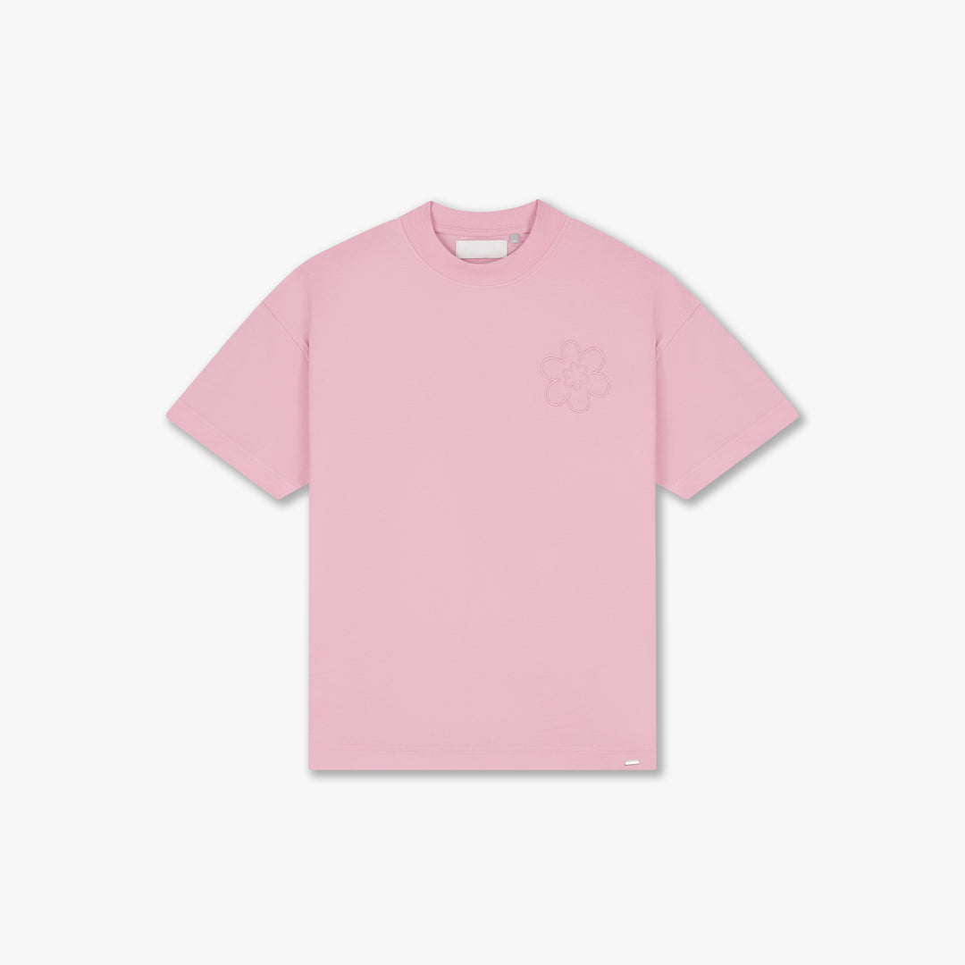CRA40026069-Croyez_Contour_De_La_Fleur_T-Shirt-Pink_Front.jpg