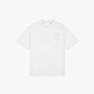Croyez Contour De La Fleur T-Shirt | Light Grey