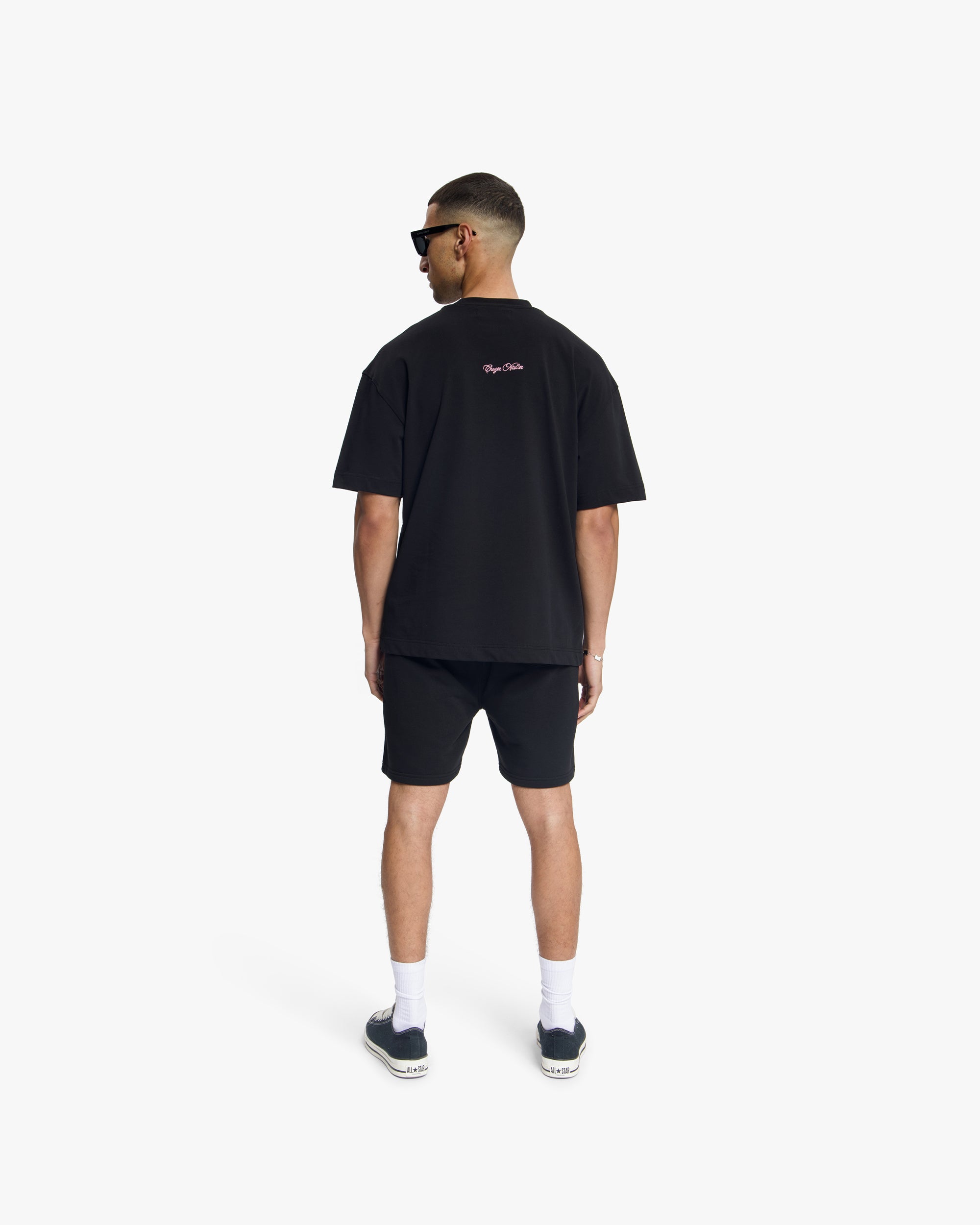 Croyez Contour De La Fleur T-Shirt | Black