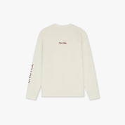 Croyez Contour De La Fleur Longsleeve | Off White/Cherry