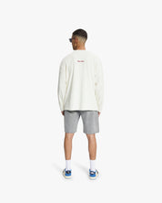 Croyez Contour De La Fleur Longsleeve | Off White/Cherry
