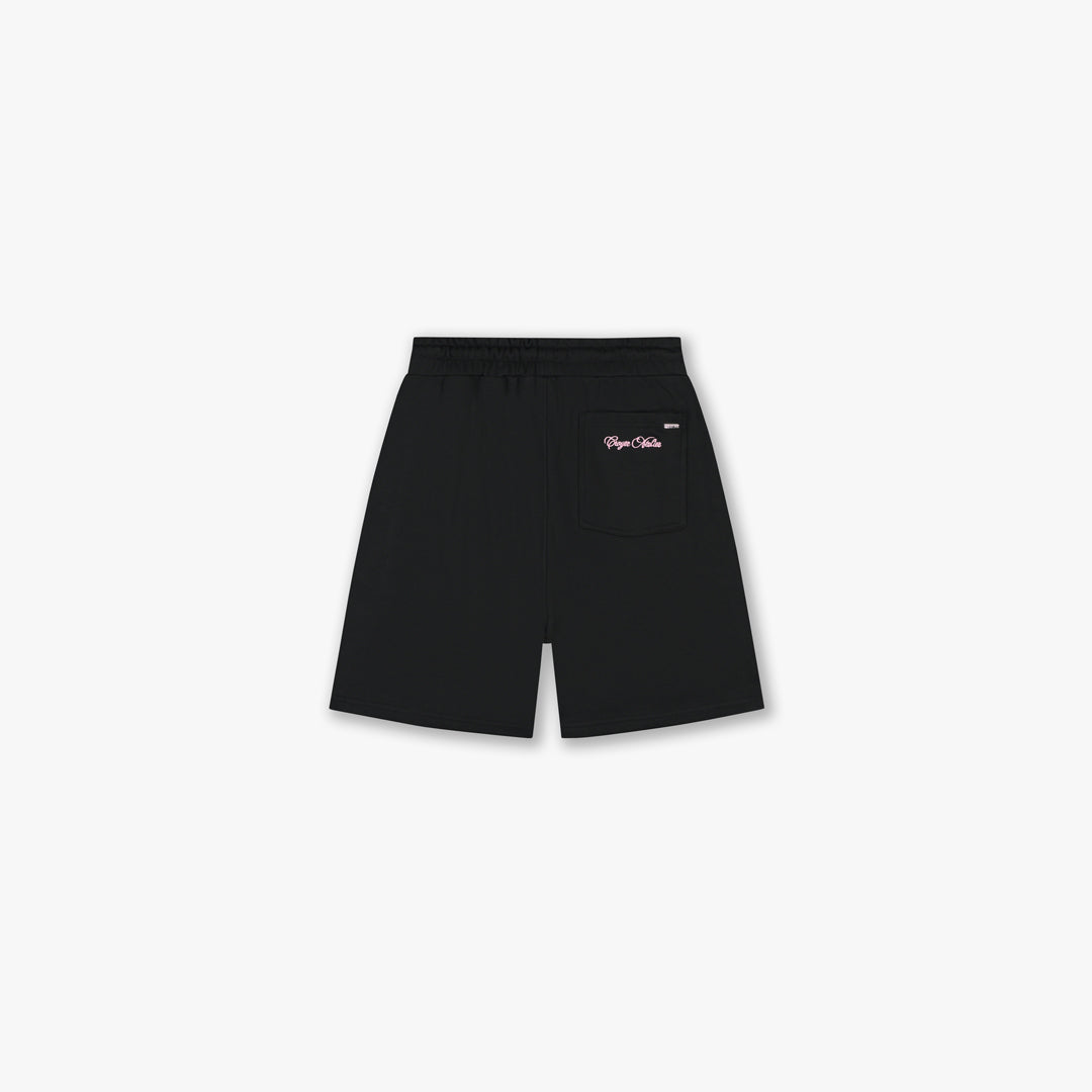 Croyez Contour De La Fleur Shorts | Black