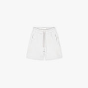 Croyez Initial Flower Shorts | Light Grey