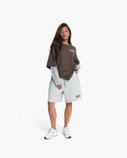 Croyez Montagne Double Sleeve Shirt | Brown