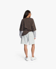 Croyez Montagne Double Sleeve Shirt | Brown