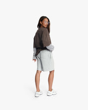 Croyez Montagne Double Sleeve Shirt | Brown
