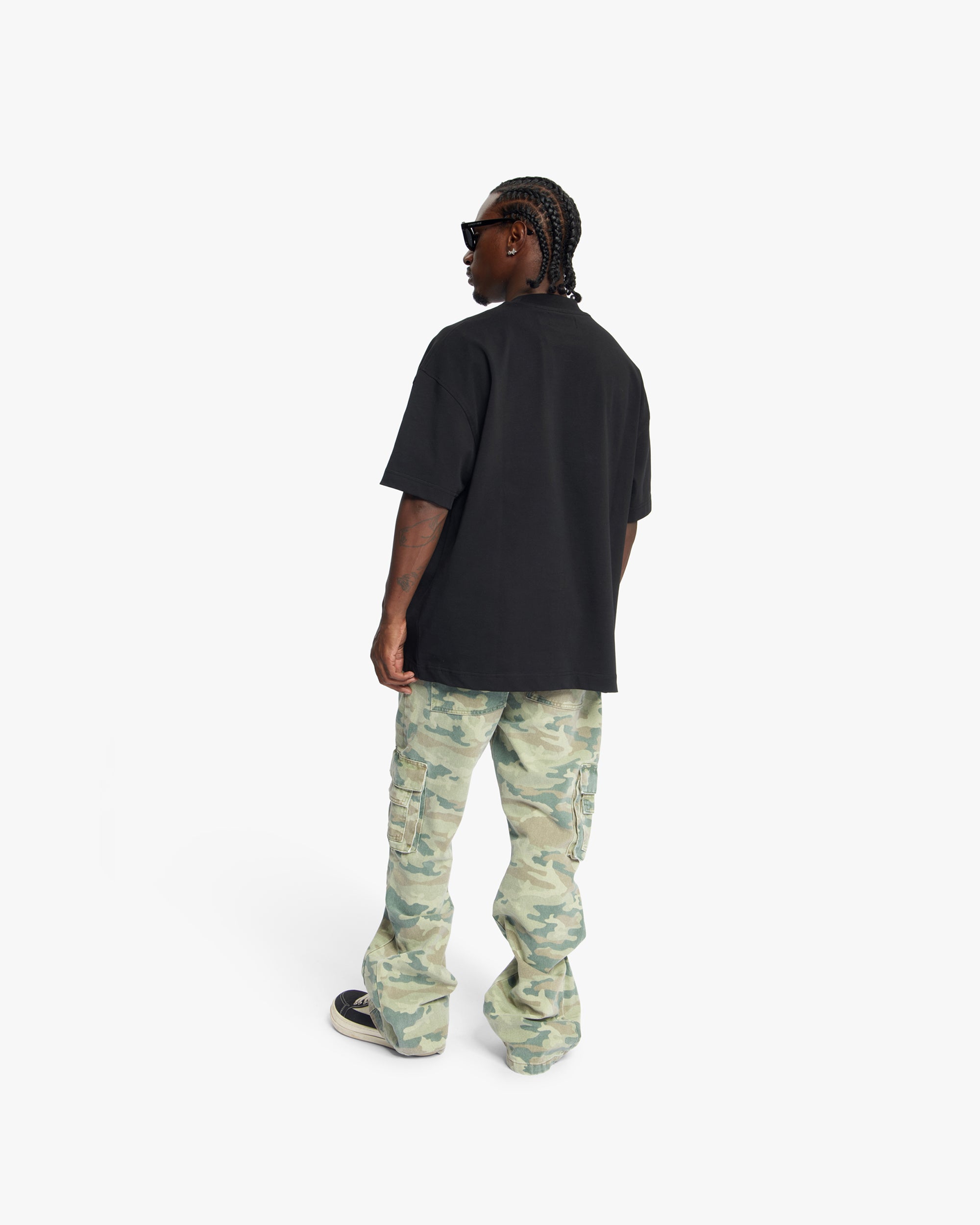 Croyez Applique T-Shirt | Black