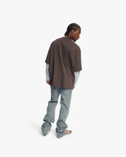 Croyez Montagne Double Sleeve Shirt | Brown