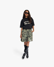 Croyez Applique T-Shirt | Black