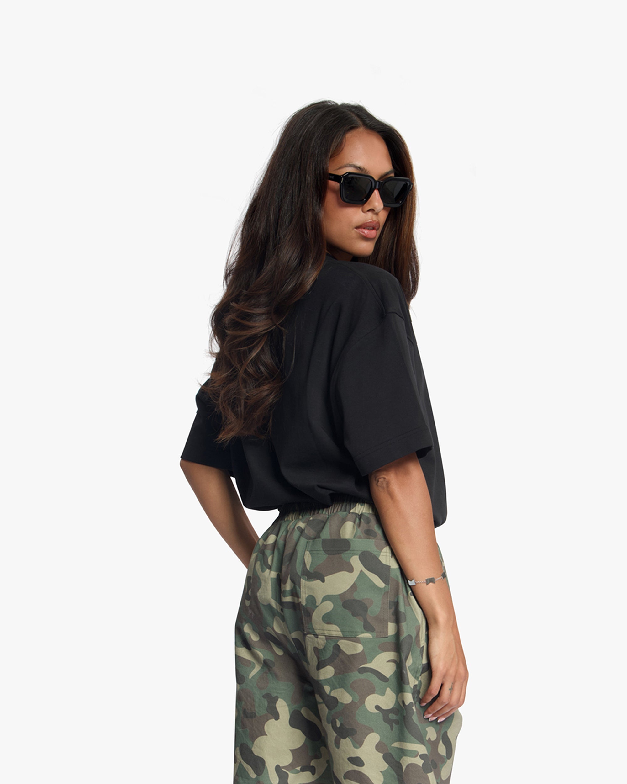 Croyez Applique T-Shirt | Black