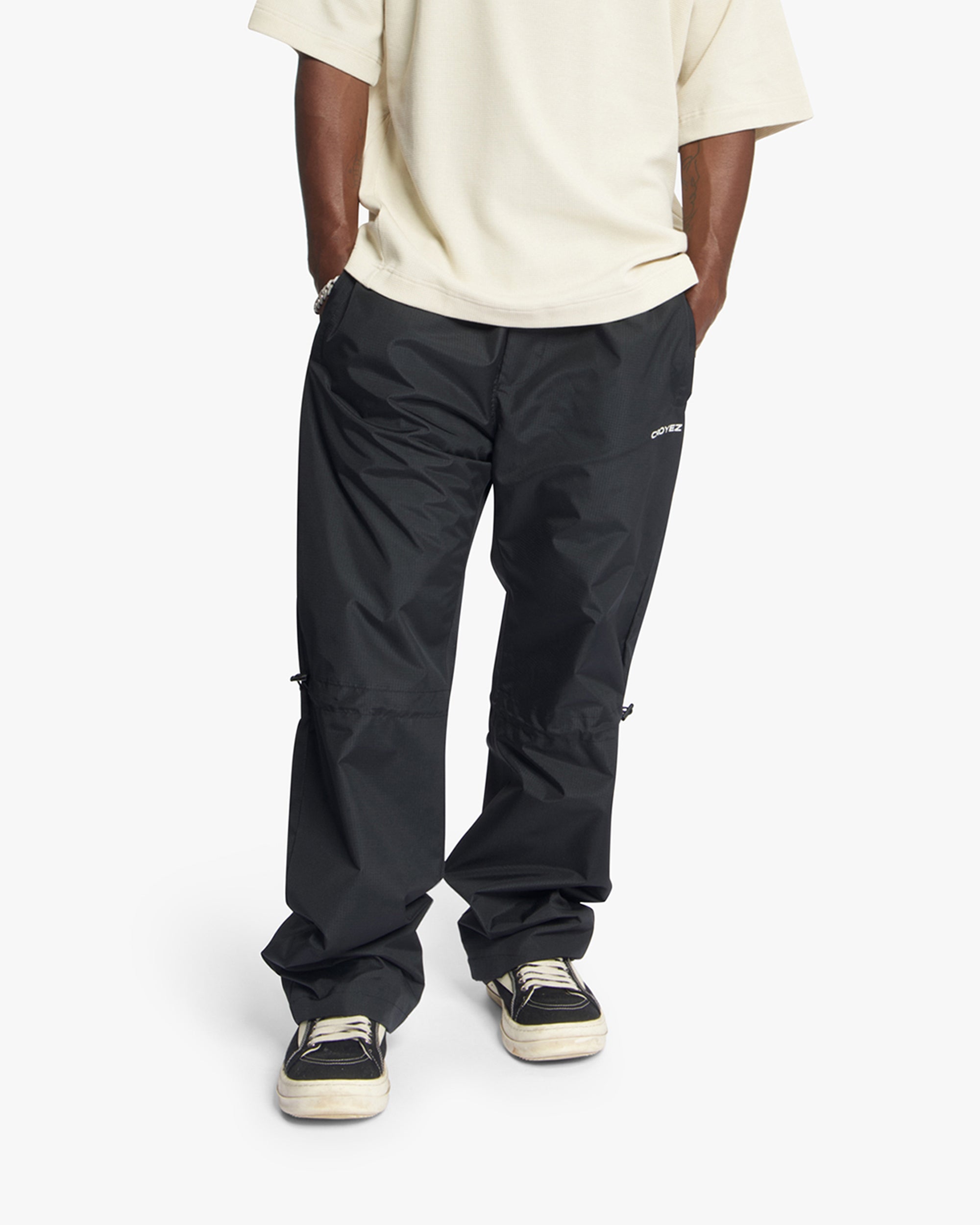 Croyez Relaxed Utility Pants | Black