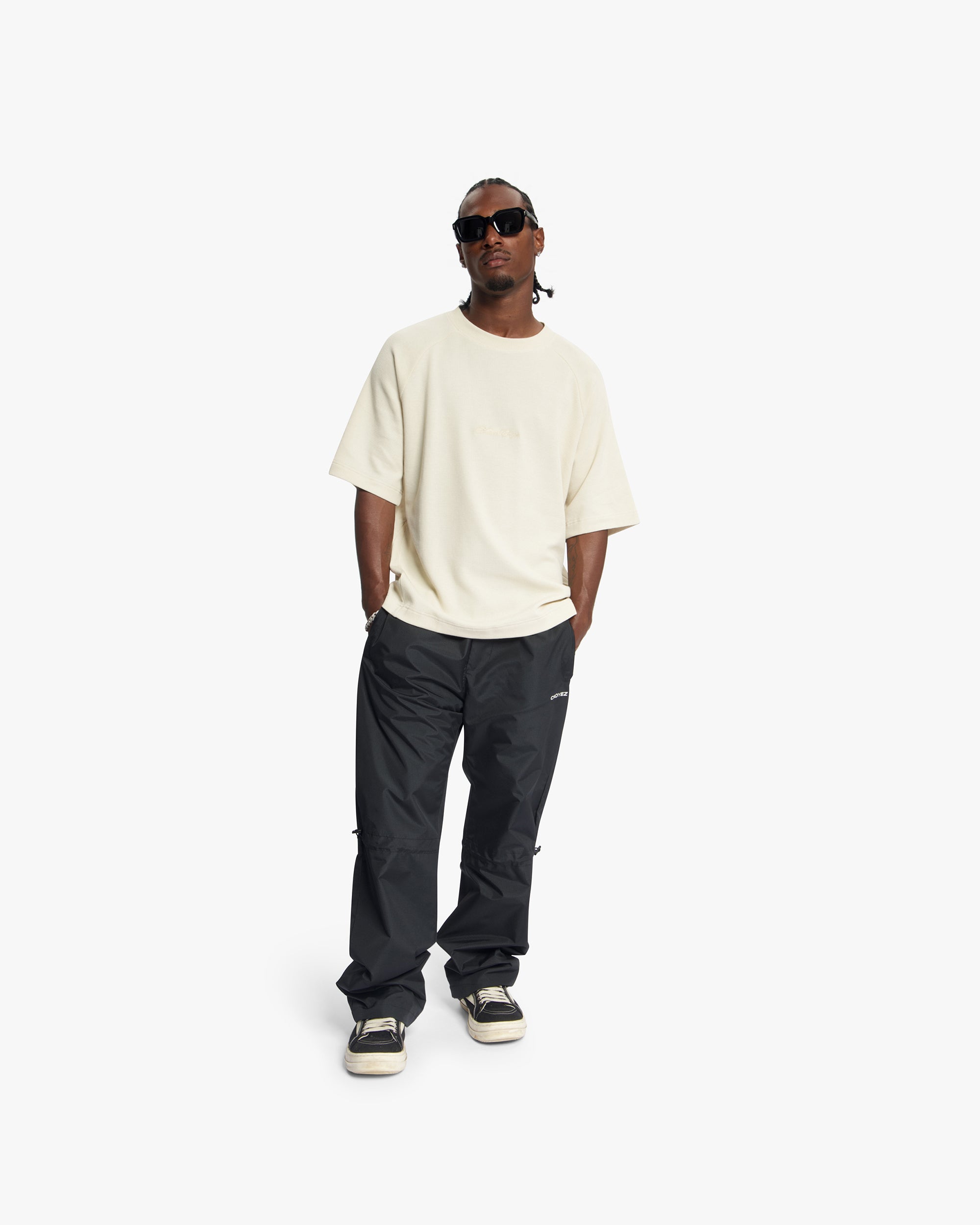 Croyez Relaxed Utility Pants | Black