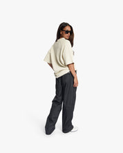 Croyez Waffle Raglan T-Shirt | Light Beige