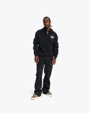 Croyez Le Galerie D'Art Half-Zip Sweater | Black