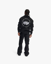 Croyez Le Galerie D'Art Half-Zip Sweater | Black