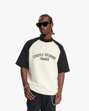 Croyez Studios Raglan T-Shirt | Light Beige