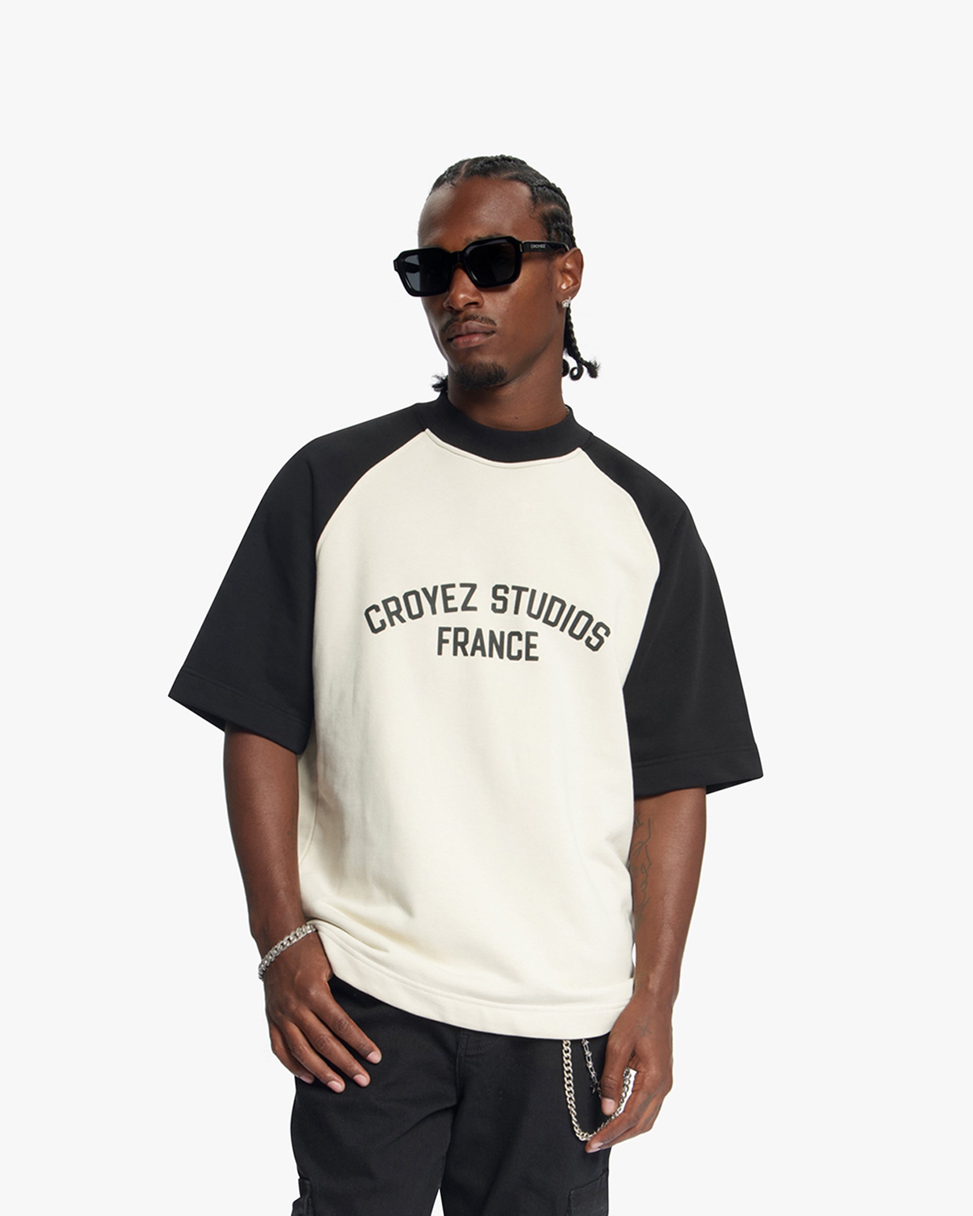 Croyez Studios Raglan T-Shirt | Light Beige