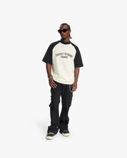 Croyez Studios Raglan T-Shirt | Light Beige