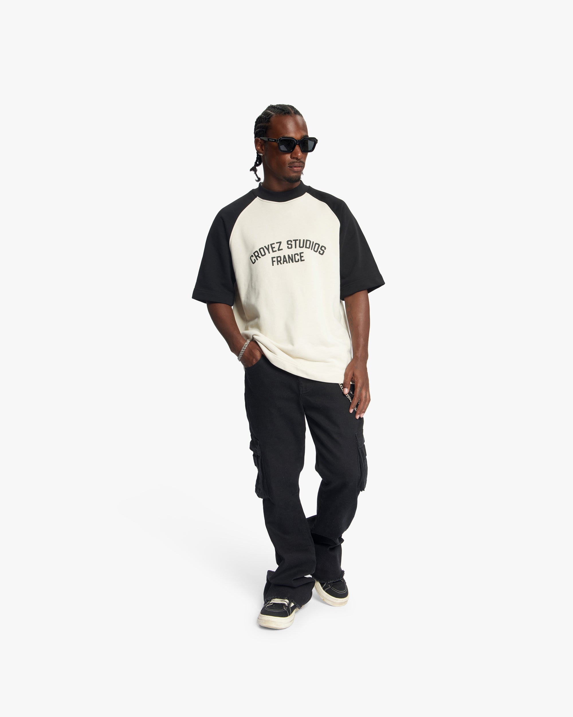 Croyez Studios Raglan T-Shirt | Light Beige