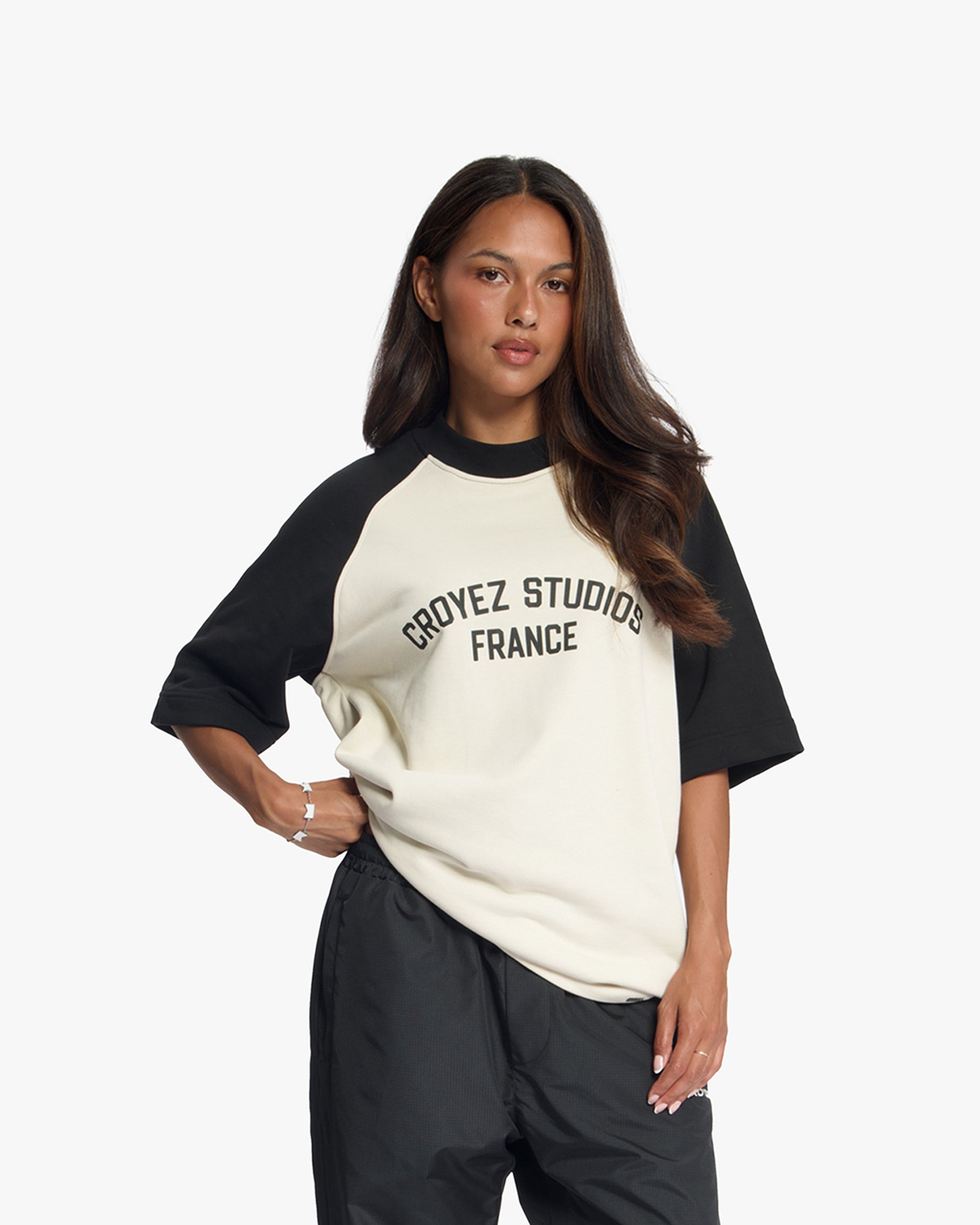 Croyez Studios Raglan T-Shirt | Light Beige