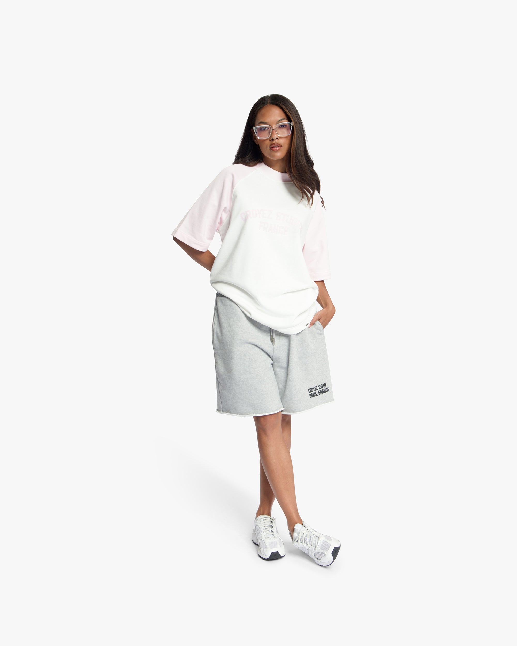 Croyez Studios Raglan T-Shirt | White