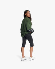 Croyez Layered Race T-Shirt | Forest Green