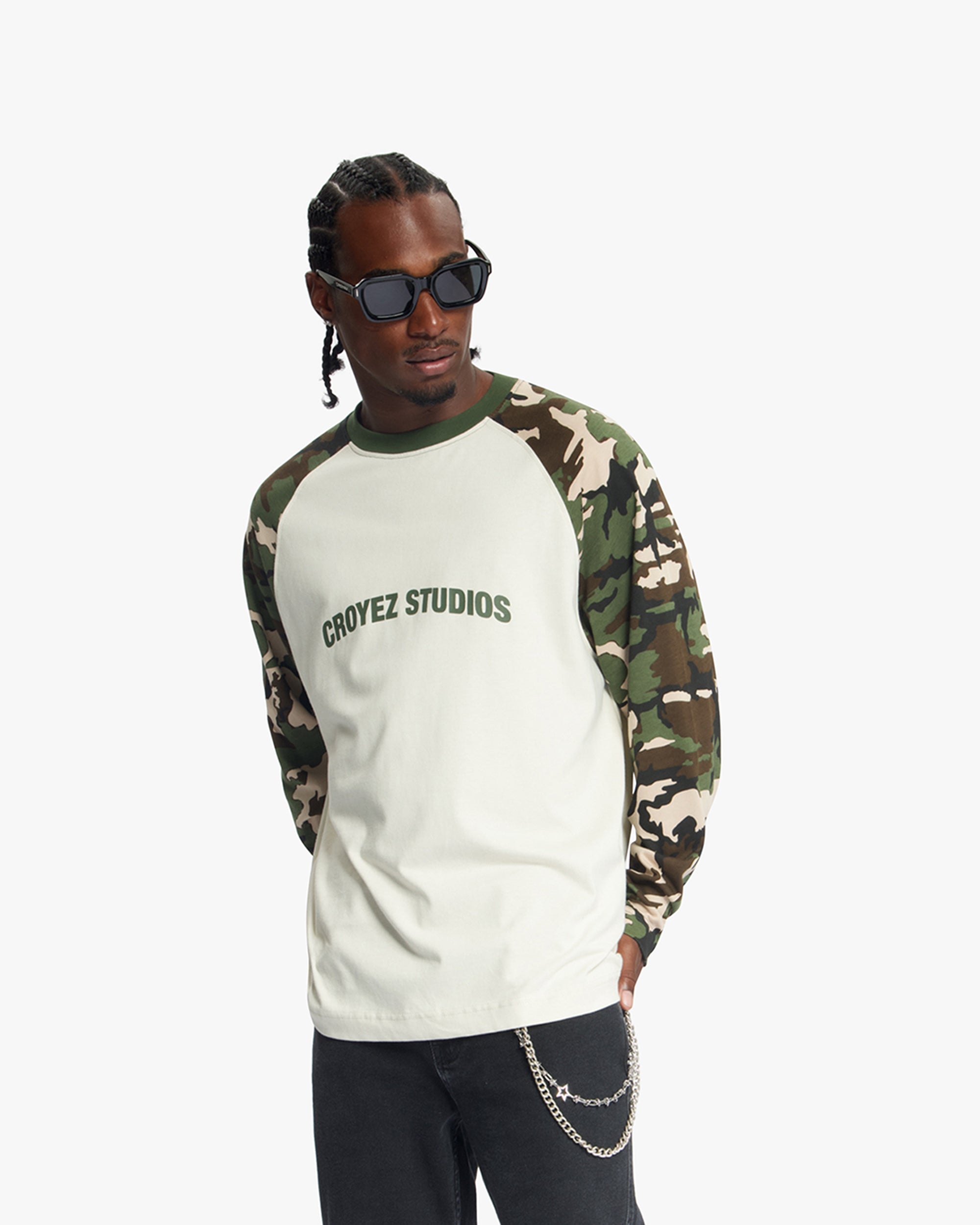Croyez Two Tone Camo Longsleeve | Camo