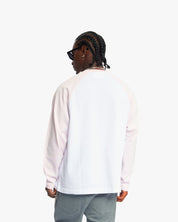 Croyez Fraternité Raglan Longsleeve | White
