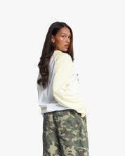 Croyez Two Tone Longsleeve | Light Yellow