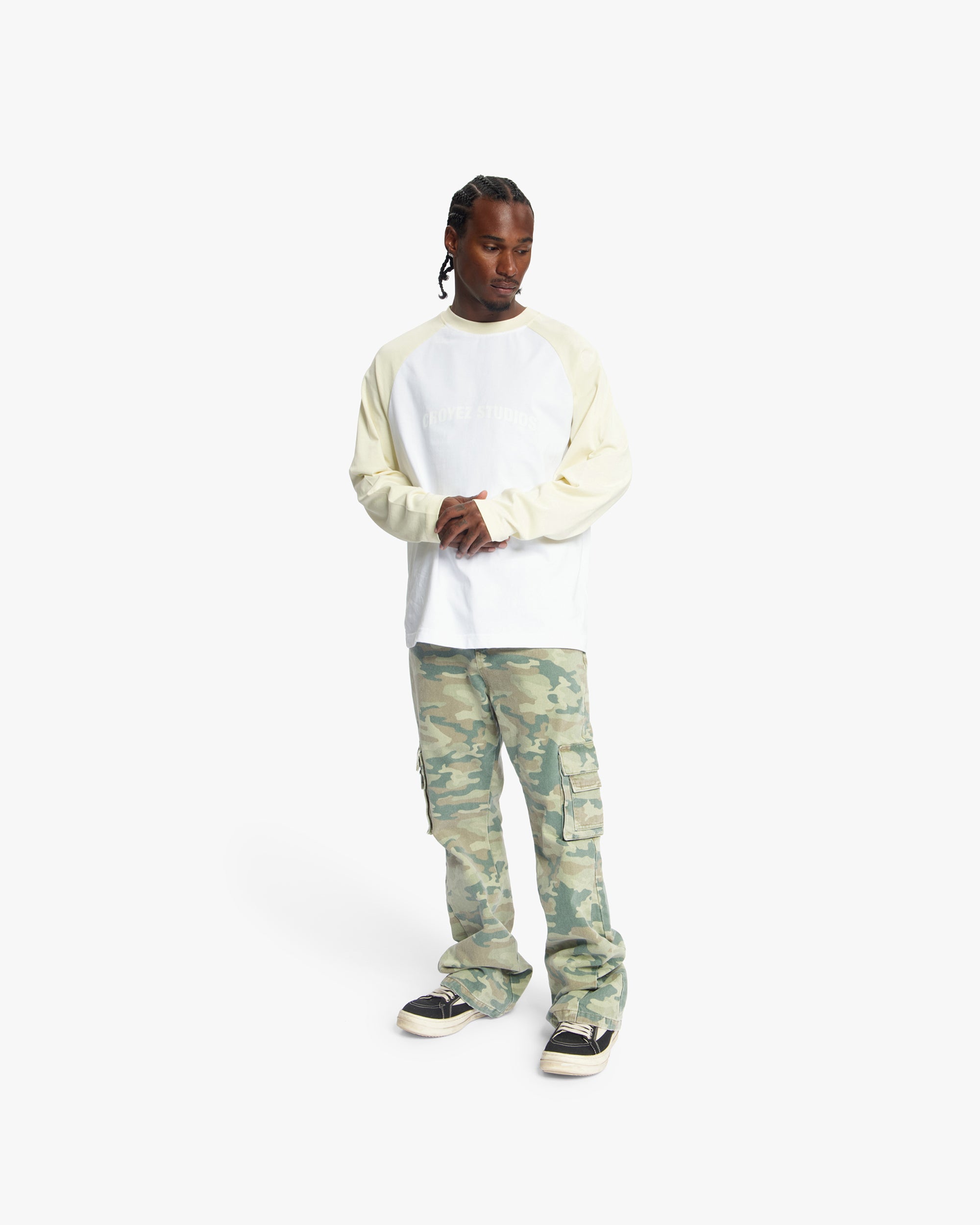 Croyez Two Tone Longsleeve | Light Yellow