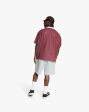 Croyez Camo Mesh Jersey | Cherry/Off-White