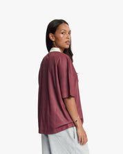 Croyez Camo Mesh Jersey | Cherry/Off-White