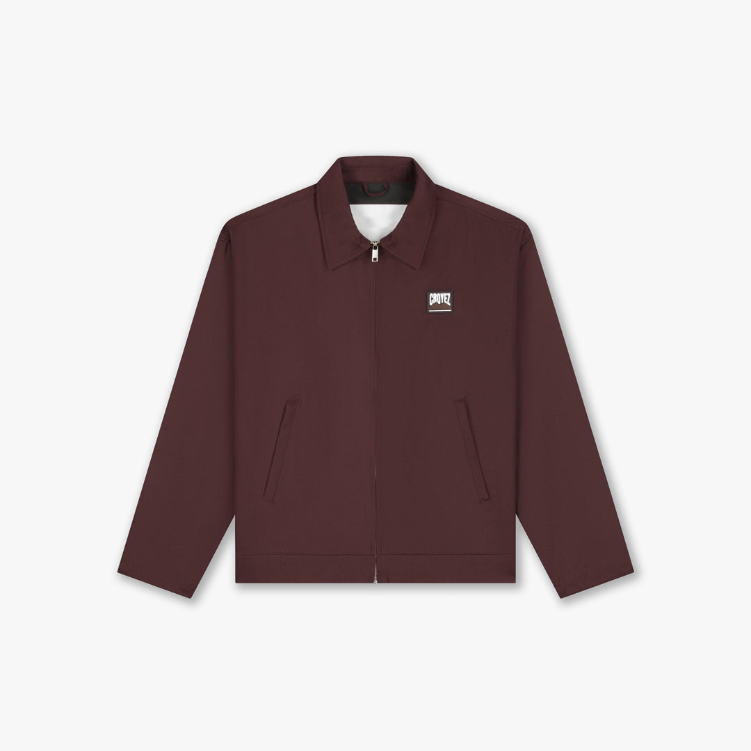 Croyez Patch Jacket | Raisin Red
